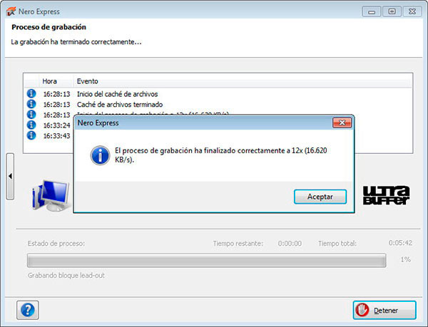 Como grabar una imagen ISO con Nero